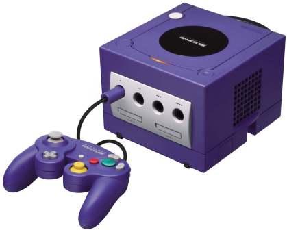 Nintendo Gamecube Console Purple Nintendo Gamecube Game Console Black